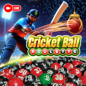 Cricket Ball Roulette live wheel game icon